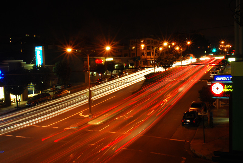 night sf street