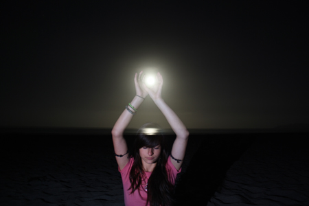 Briona holding the Moon 2